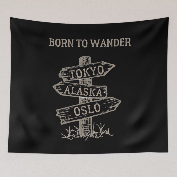 Item preview, Born To Wander designed and sold by gomood.