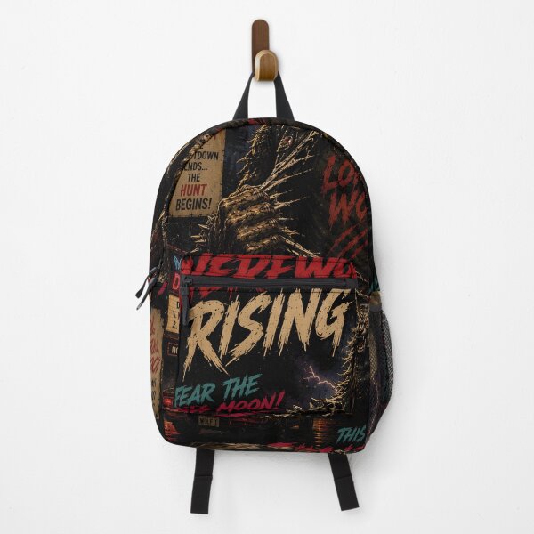 Item preview, Werewolf Ripped Shirt Horror Art | Werewolf Rising Full Moon Retro Monster Design designed and sold by The Confluence.