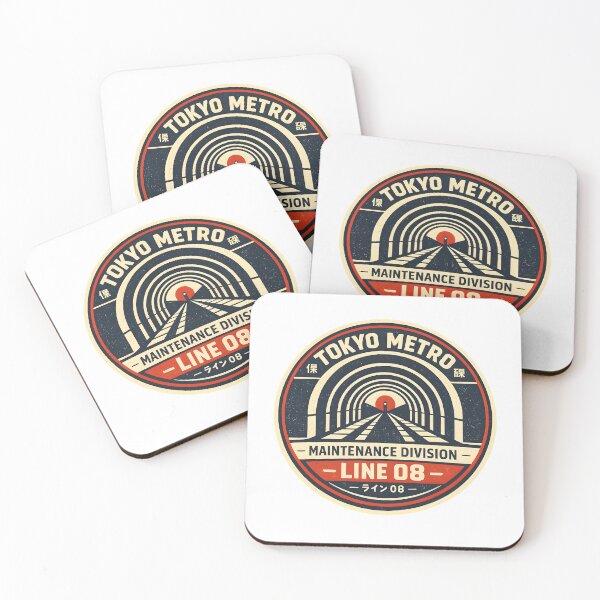 Item preview, Tokyo Metro Maintenance Division Retro Streetwear Graphic designed and sold by Naviora.