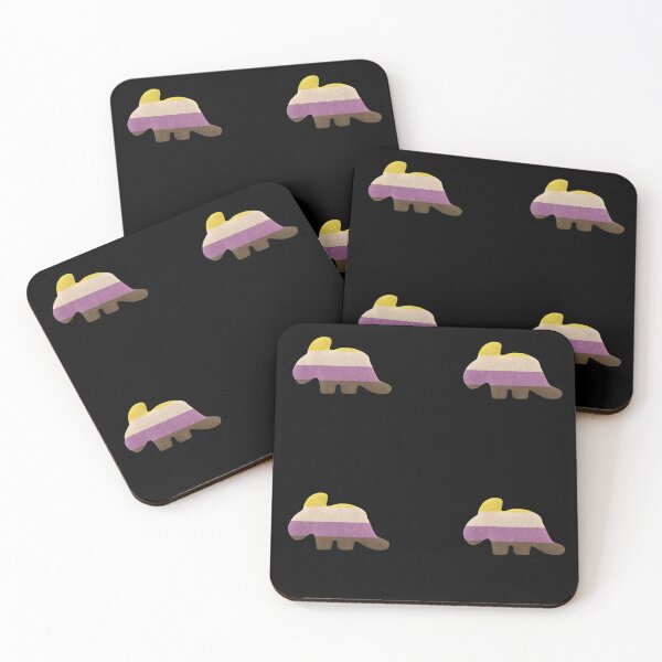 Item preview, nonbinary Dino nuggie triceratops  designed and sold by Meowmeow996.