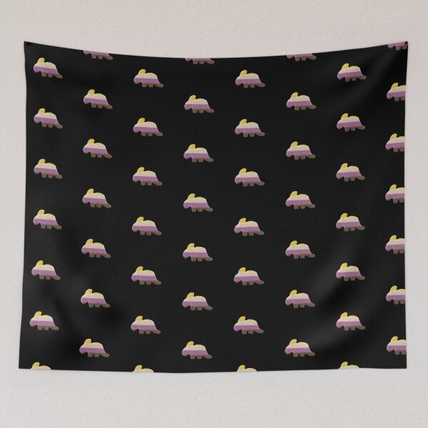 Item preview, nonbinary Dino nuggie triceratops  designed and sold by Meowmeow996.