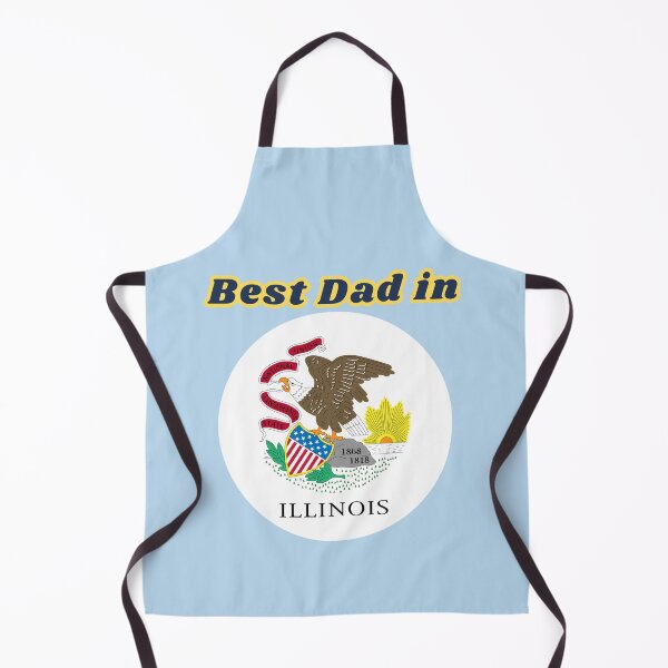 Item preview, Best Dad in Illinois designed and sold by HMBPHOTO.