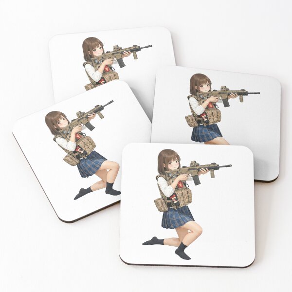 Item preview, Tactical School Girl - Anime Special Ops designed and sold by RAWLIFEGRAPHIC.