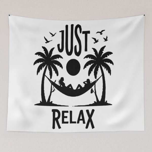 Item preview, Two women in a hammock between palm trees designed and sold by Ahmedsyde.