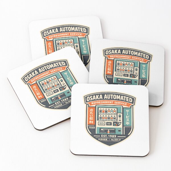 Item preview, Osaka Automated Refreshment Service Retro Graphic designed and sold by Naviora.