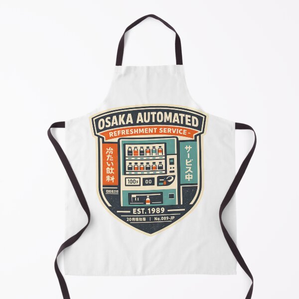 Item preview, Osaka Automated Refreshment Service Retro Graphic designed and sold by Naviora.