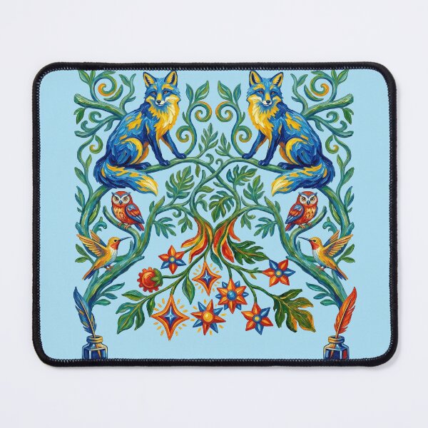 Item preview, Blue Foxes Botanical designed and sold by TeeARTHY.