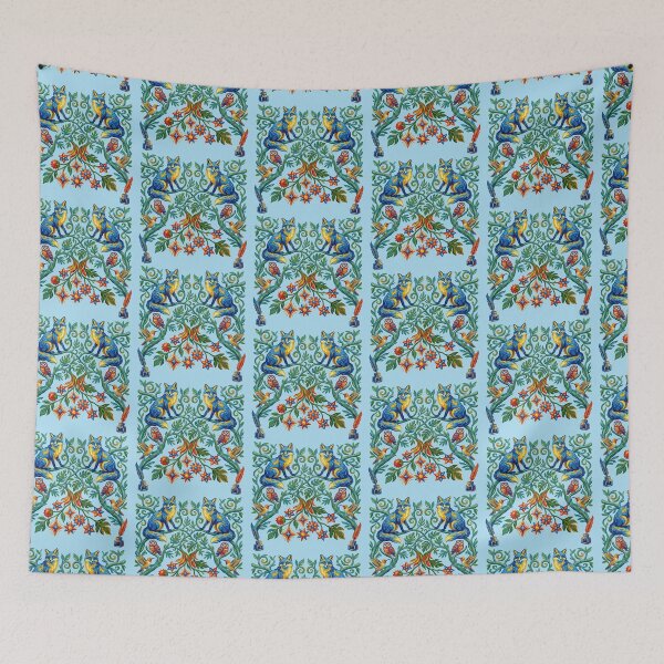 Item preview,  Blue Foxes Botanical designed and sold by TeeARTHY.