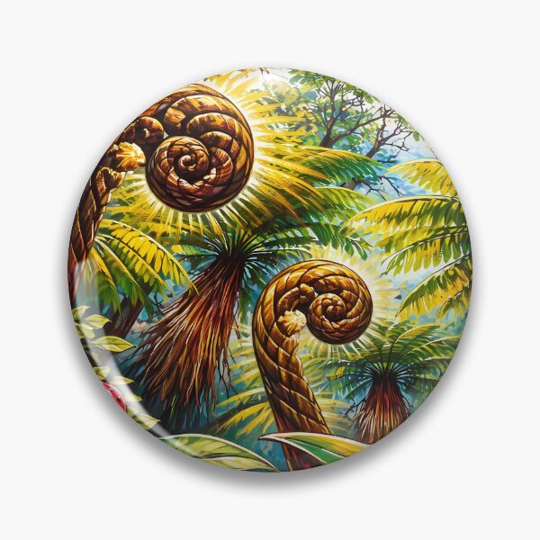 Item preview, Lush Tropical Forest Scene designed and sold by cuprum.