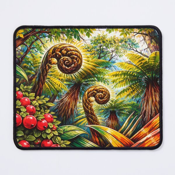 Item preview, Lush Tropical Forest Scene designed and sold by cuprum.