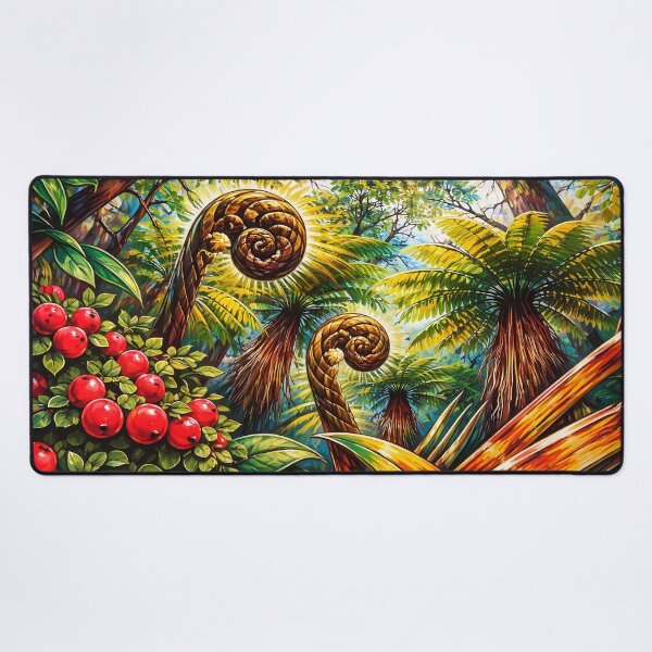 Item preview, Lush Tropical Forest Scene designed and sold by cuprum.