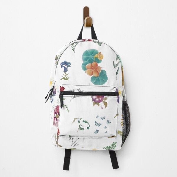 Item preview, Colorful Botanical Flower Pattern – Floral Illustration Surreal Style designed and sold by su74lab.