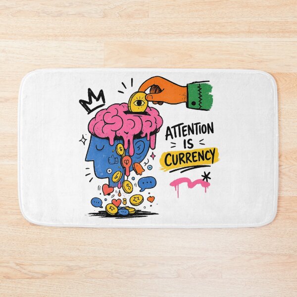 Item preview, Attention Economy Brain designed and sold by fritz-10signer.