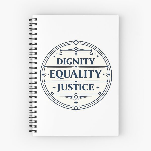 Item preview, Dignity Equality Justice Badge Graphic designed and sold by ArtsyExplorer.