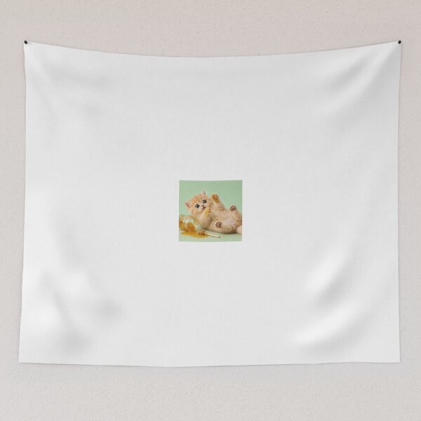 Item preview, Tiny Kitten Discovers Honey designed and sold by LovelyCatGalaxy.