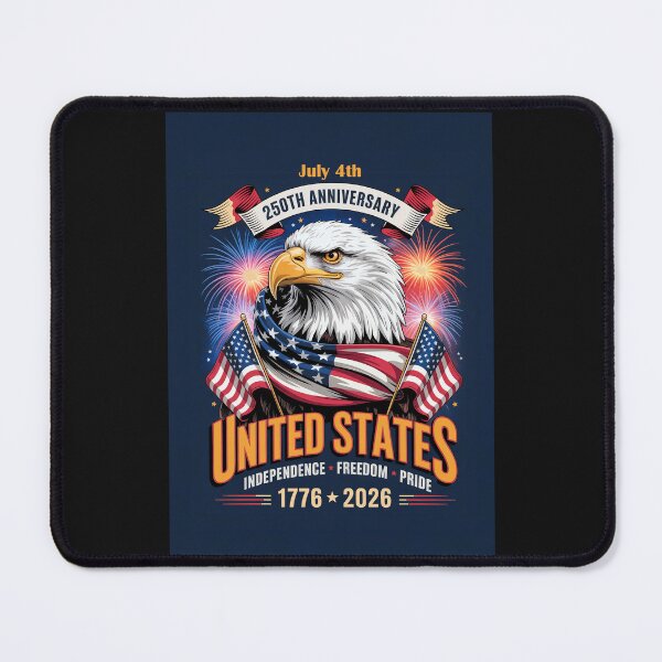 Item preview, July 4th 250th U.S.A. Anniversary - 1776 to 2026 Celebration of Freedom designed and sold by DBM Photo Art 1.