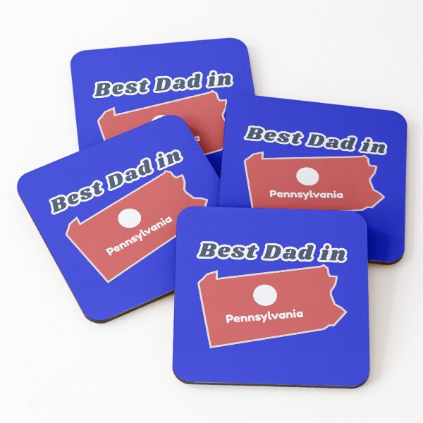 Item preview, Best Dad in Pennsylvania designed and sold by HMBPHOTO.