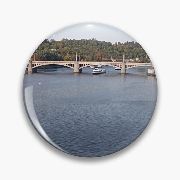 Artikelvorschau, Peaceful Lake And Bridge View entworfen und verkauft von PhuongVoArt.