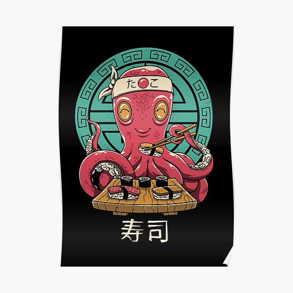 Octo Sushi Bar Poster