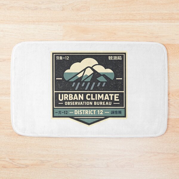 Item preview, Urban Climate Observation Bureau Streetwear Graphic designed and sold by Naviora.