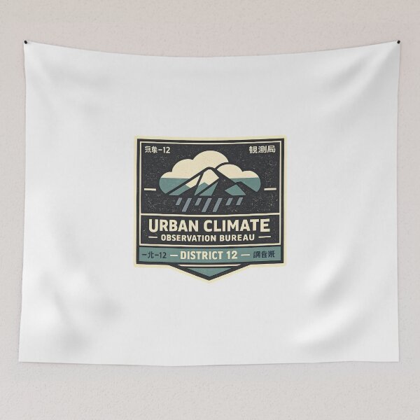Item preview, Urban Climate Observation Bureau Streetwear Graphic designed and sold by Naviora.