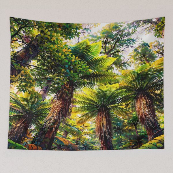 Item preview, Lush Forest with Ferns designed and sold by cuprum.