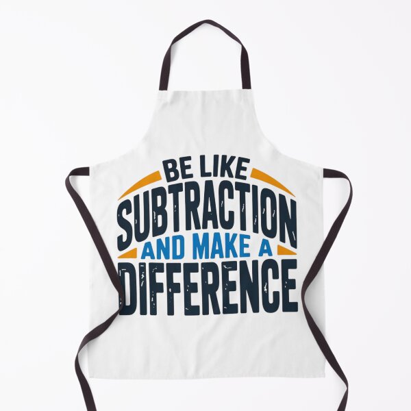 Item preview, Be Like Subtraction And Make A Difference Math Teacher T-Shirt designed and sold by MerchlyMike.
