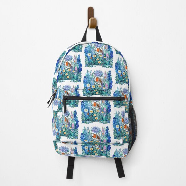 Item preview, Spring Robin Bird In Bluebells And Daisies designed and sold by TeeARTHY.