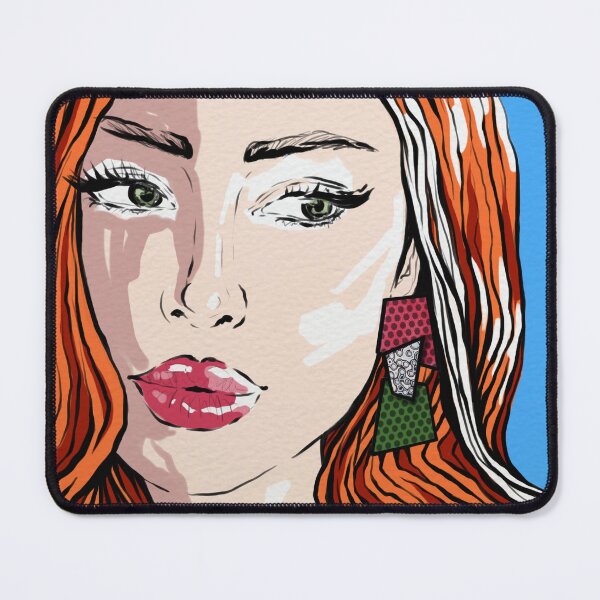Item preview, Pop Art Portrait of a Woman designed and sold by Skayana.