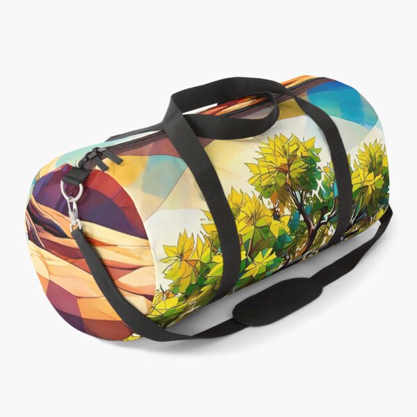 Item preview, Whimsical Tree on Colorful Landscape designed and sold by cuprum.