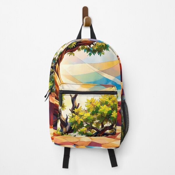 Item preview, Whimsical Tree on Colorful Landscape designed and sold by cuprum.