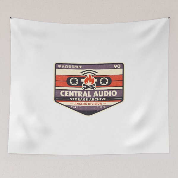 Item preview, Central Audio Storage Archive Retro Japanese Design designed and sold by Naviora.