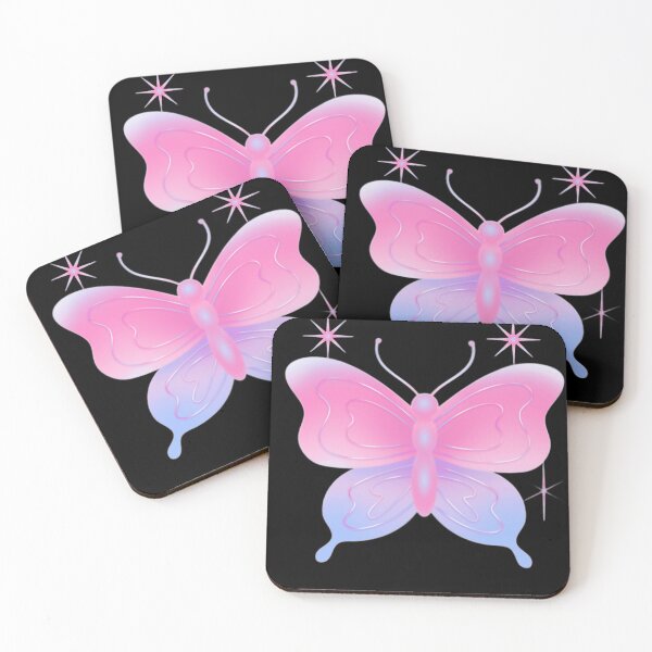 Item preview, 3D Holographic Cosmic Butterfly | Y2K Cyber Art designed and sold by Rawafi Art Studio.