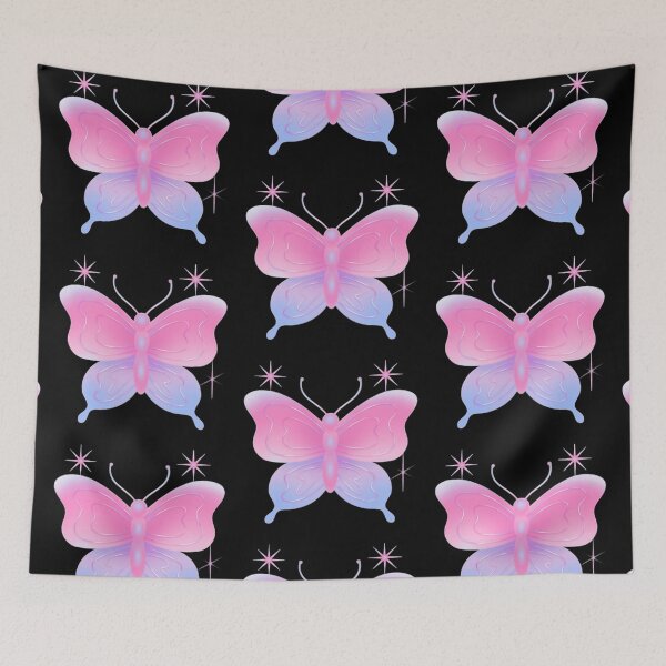 Item preview, 3D Holographic Cosmic Butterfly | Y2K Cyber Art designed and sold by Rawafi Art Studio.