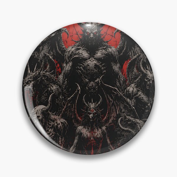 Item preview, Baphomet Demon Lord Satanic Ritual Chaos Star designed and sold by DarkOriginArts.