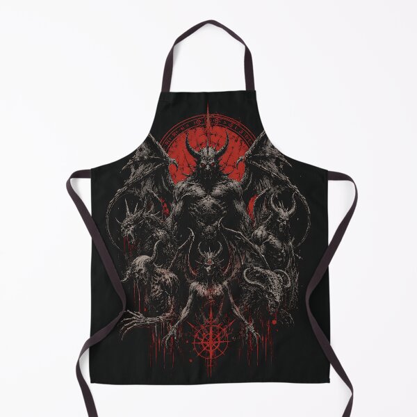 Item preview, Baphomet Demon Lord Satanic Ritual Chaos Star designed and sold by DarkOriginArts.