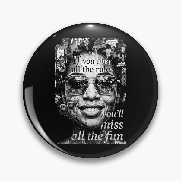 Item preview, Black Girl Obey Rules Miss Fun African American Woman designed and sold by GrandeDuc.