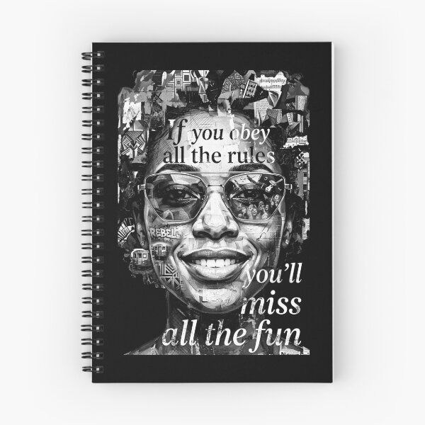 Item preview, Black Girl Obey Rules Miss Fun African American Woman designed and sold by GrandeDuc.