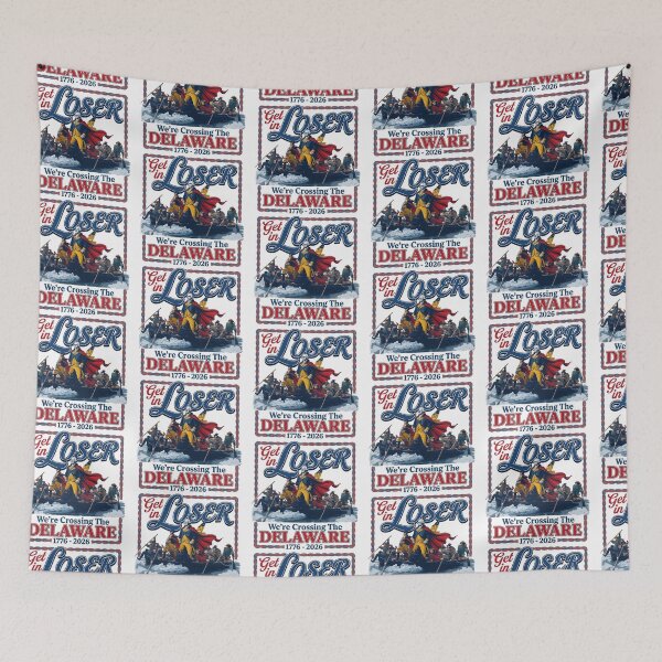 Item preview, Get In Loser We’re Crossing The Delaware  designed and sold by TeeARTHY.