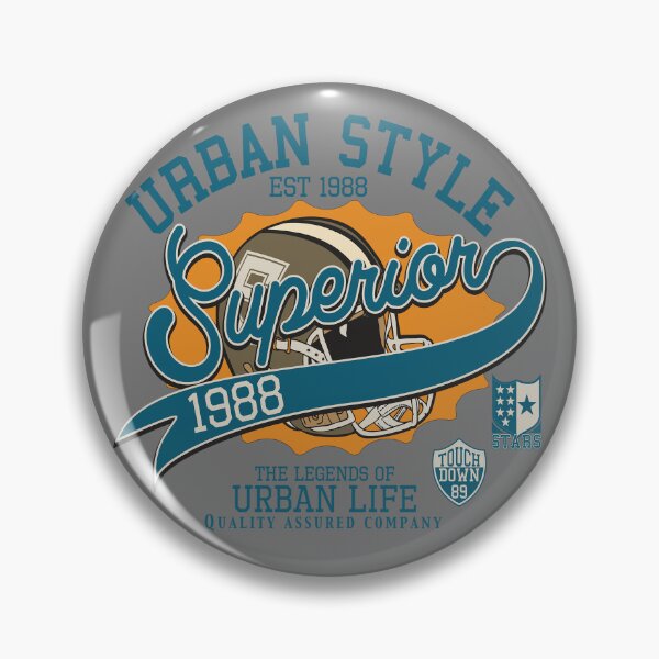 Item preview, Vintage Football Helmet Urban Style Est 1988 Graphic designed and sold by 1001T-Shirt.