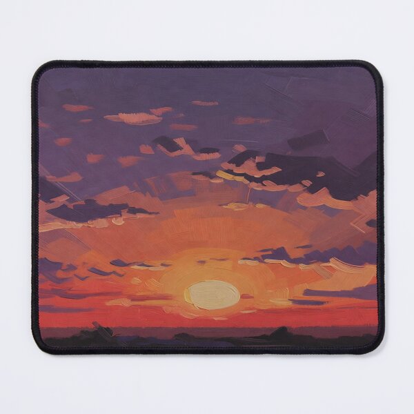 Item preview, Colorful Sunset Painting designed and sold by Makitiadesigns.