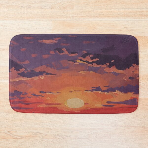 Item preview, Colorful Sunset Painting designed and sold by Makitiadesigns.