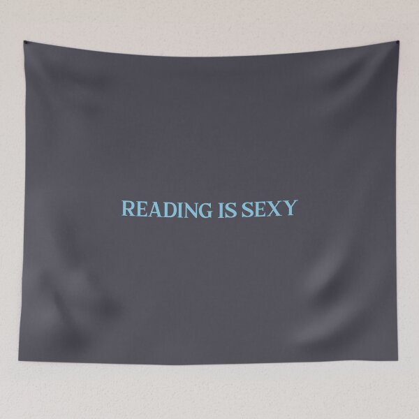 Item preview, Reading is sexy, blue designed and sold by perezzzoso.