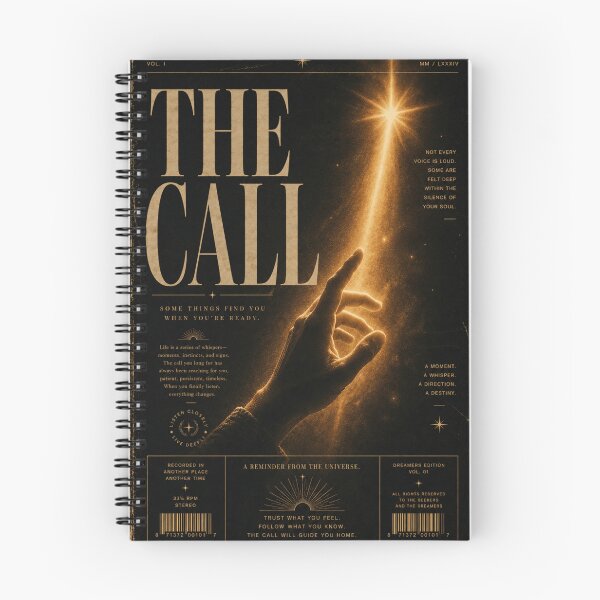 Item preview, The Call — Luxury Emotional Typography Poster designed and sold by Watchyyy.