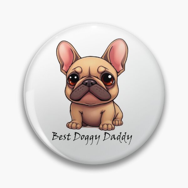 Item preview, Best Doggy Daddy Fun Father's Day Gift French Bulldog designed and sold by countrymouse.