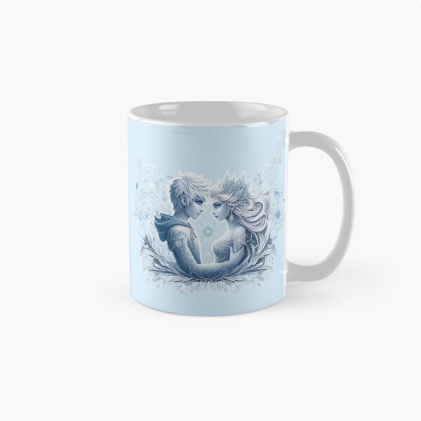 Item preview, Frozen Whispers: Jack Frost & the Ice Queen Dance designed and sold by NerdiPop.