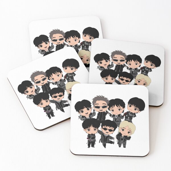 Item preview, BTS World Tour Characters designed and sold by Calm and Antsy.