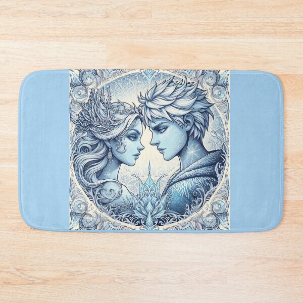 Item preview, Frozen Whispers: Jack Frost & the Ice Queen Dance designed and sold by NerdiPop.
