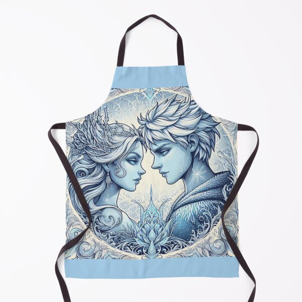 Item preview, Frozen Whispers: Jack Frost & the Ice Queen Dance designed and sold by NerdiPop.