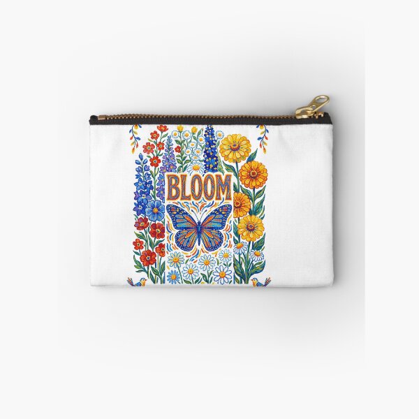Item preview, Bloom Butterfly And Spring Wildflowers designed and sold by TeeARTHY.